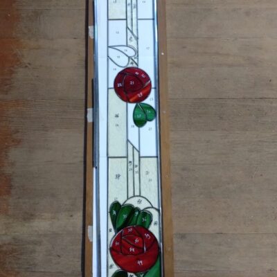 glas in lood raam voor in voordeur